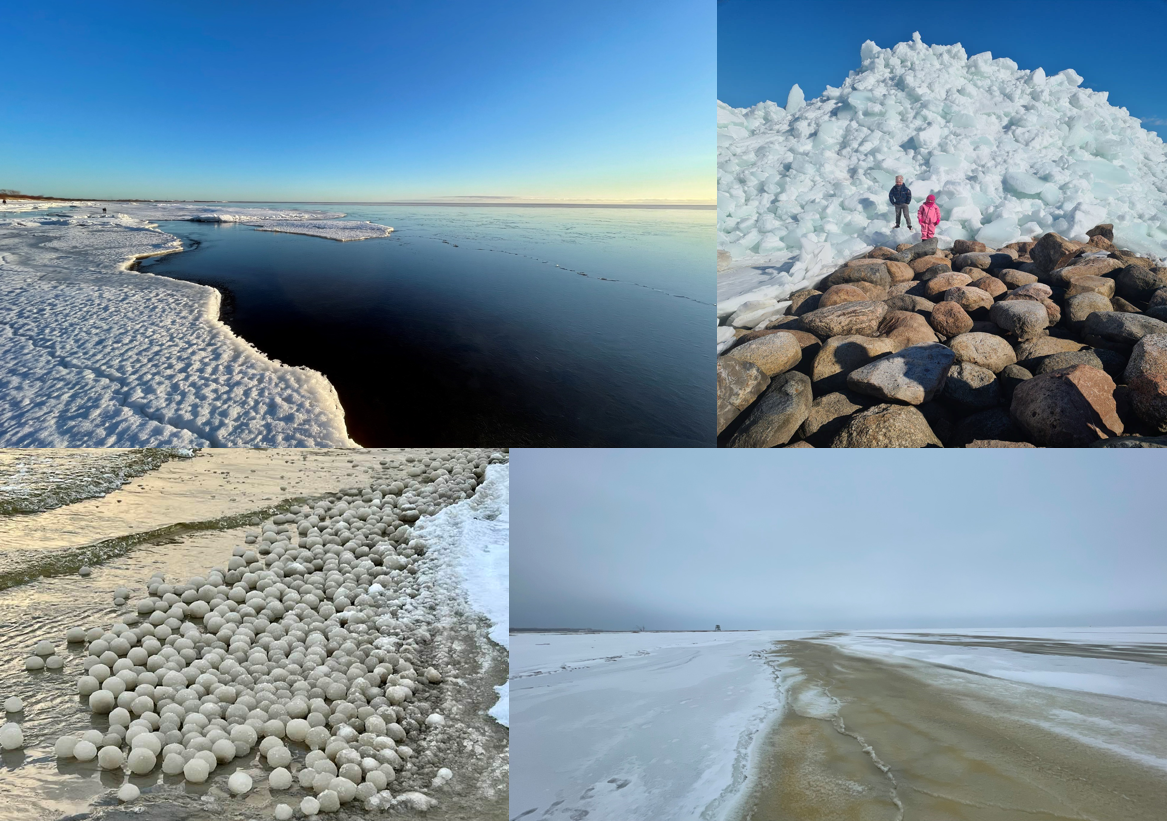 Jää erinevad vormid
