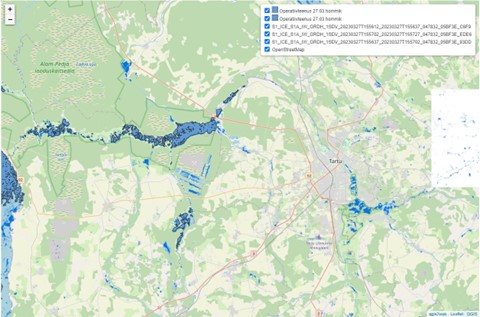 Emajõgi Võrtsjärvest Tartuni ja Tartus Ihasteni (27-29.03.2023)