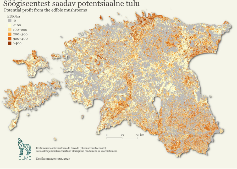 ELME söögiseente potentsiaalne tulusus