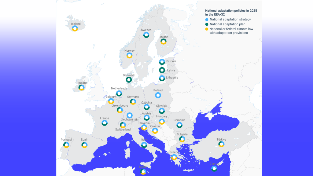 Euroopa kliimamuutustega kohanemise poliitika on edenenud.png